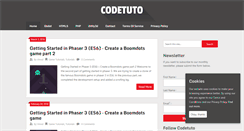 Desktop Screenshot of codetuto.com